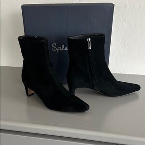 Splendid Black Heeled Ankle Boots